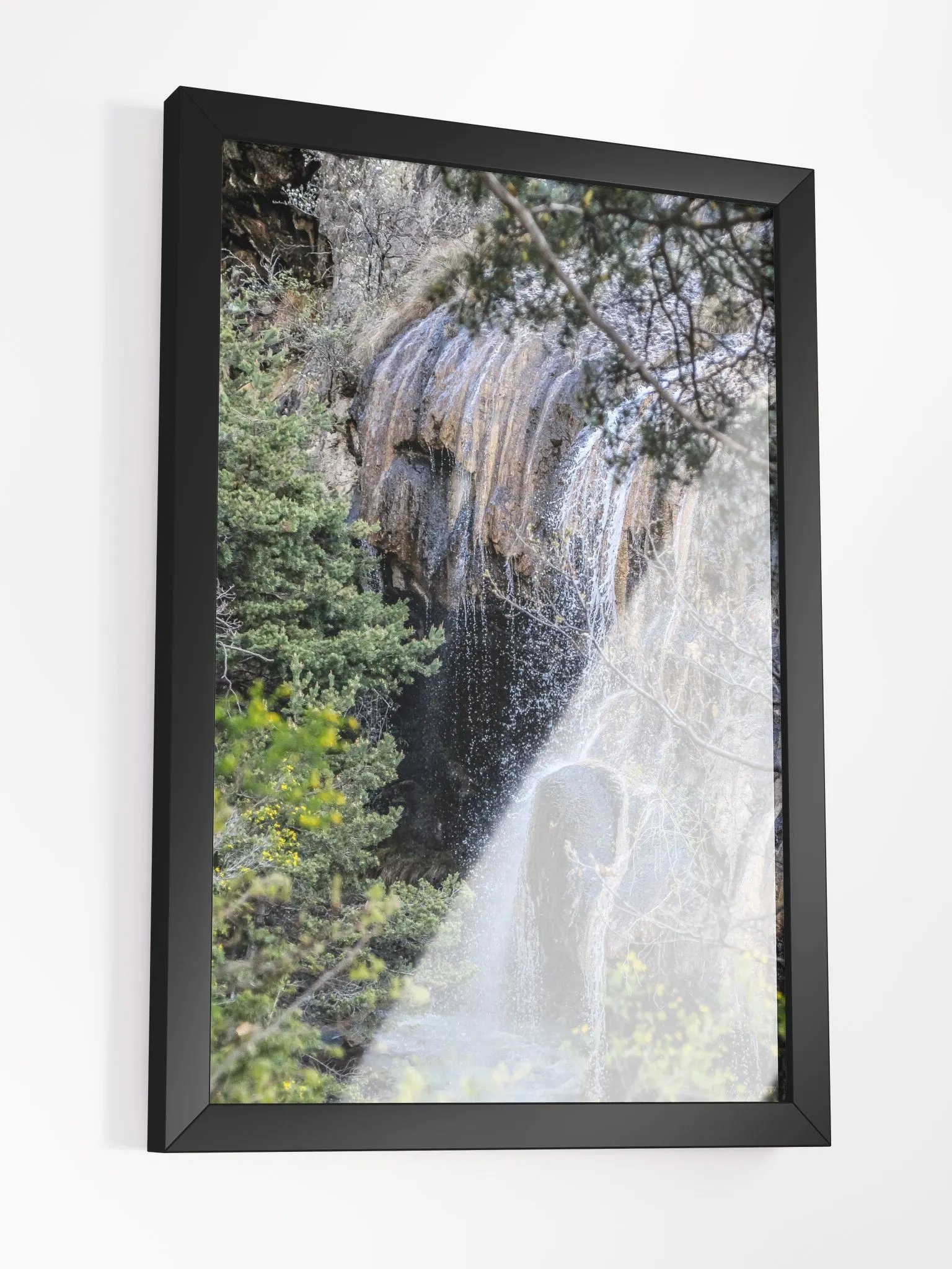 Print fine art - Hidden Oasis – Cascade de Costeplane, Lauzet-Ubaye product image (6)