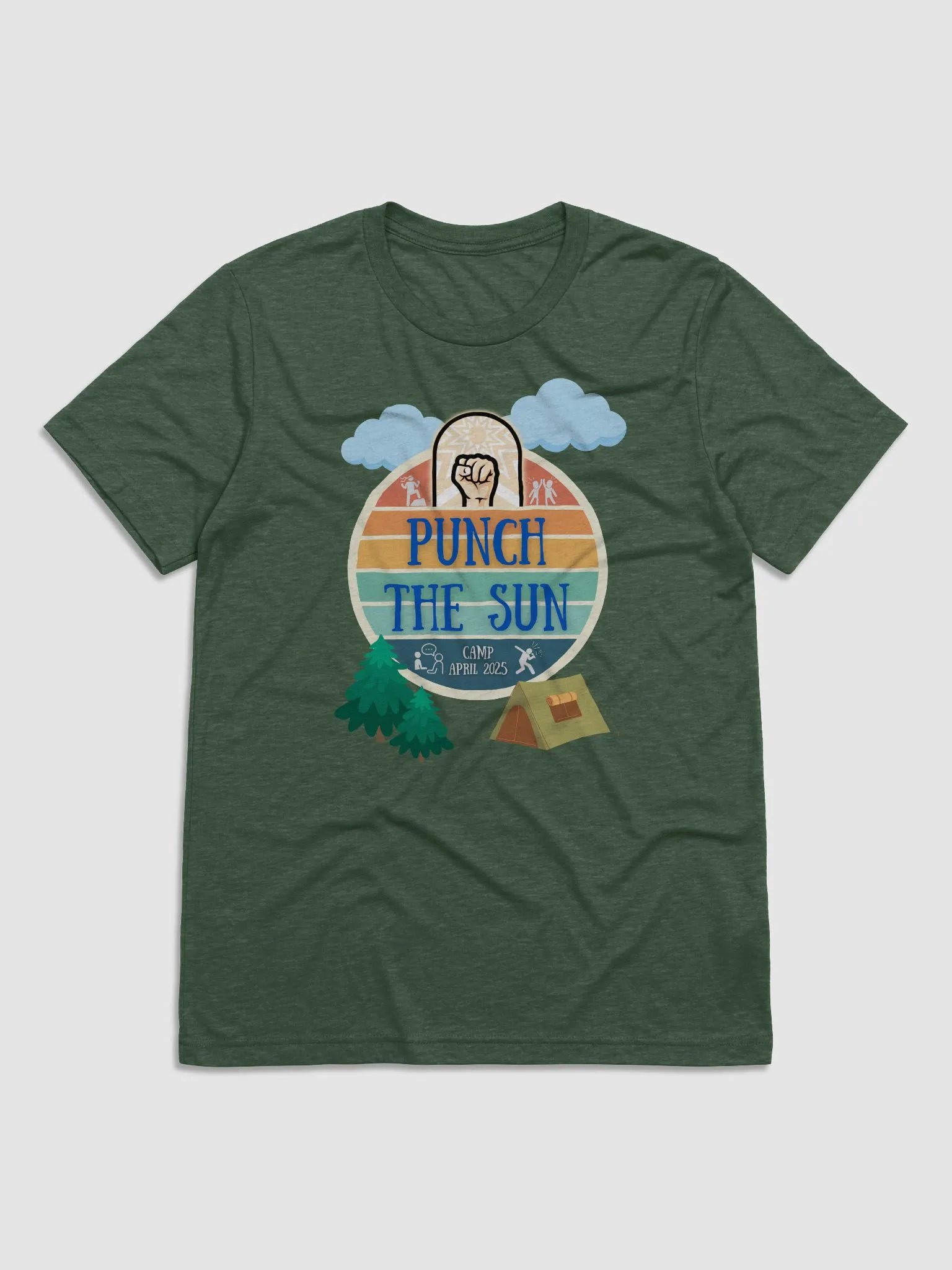 PTS CAmp 2025 Bella Tri-blend product image (5)