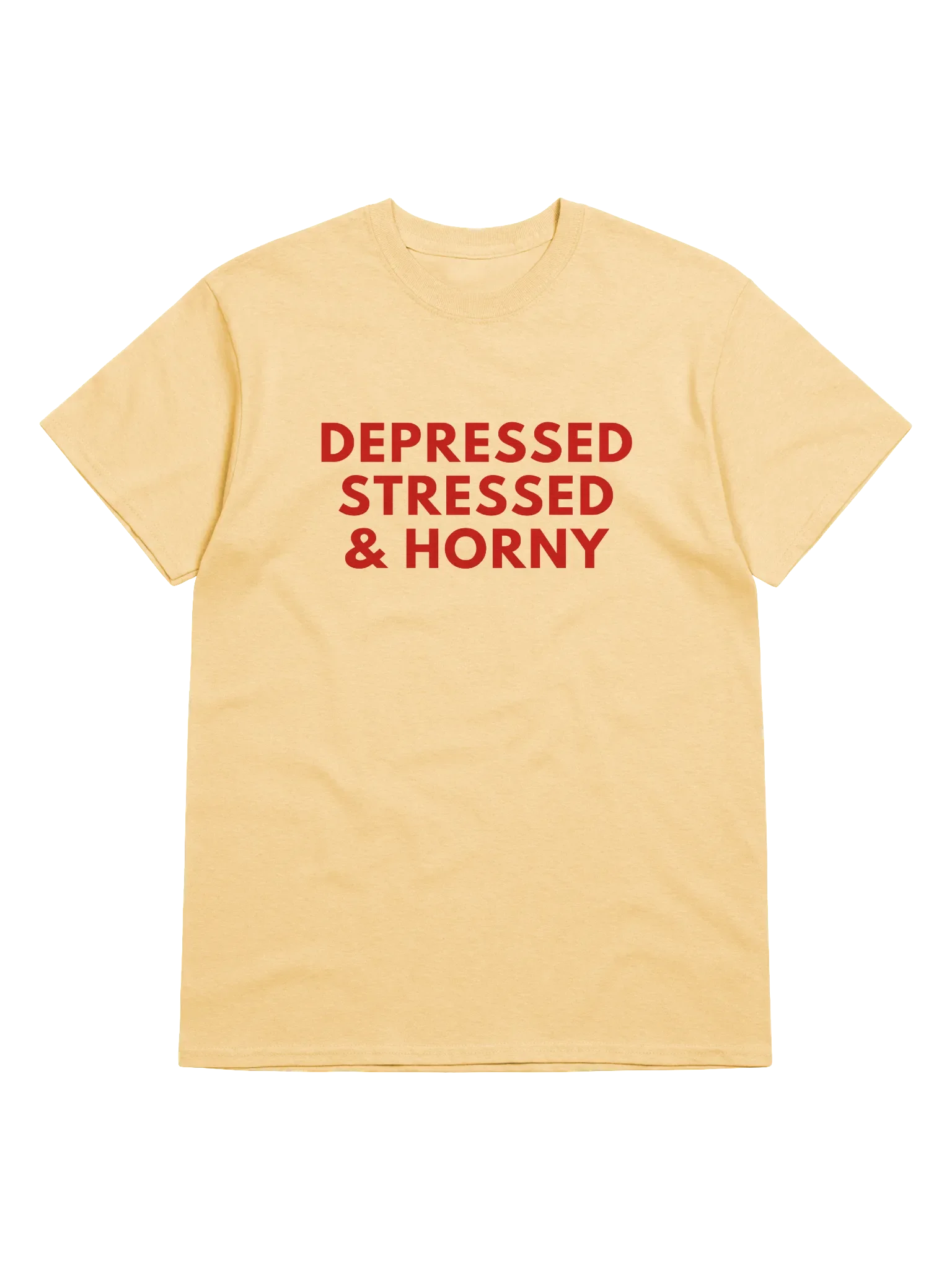 Depressed Stressed & Horny T-Shirt product image (1)