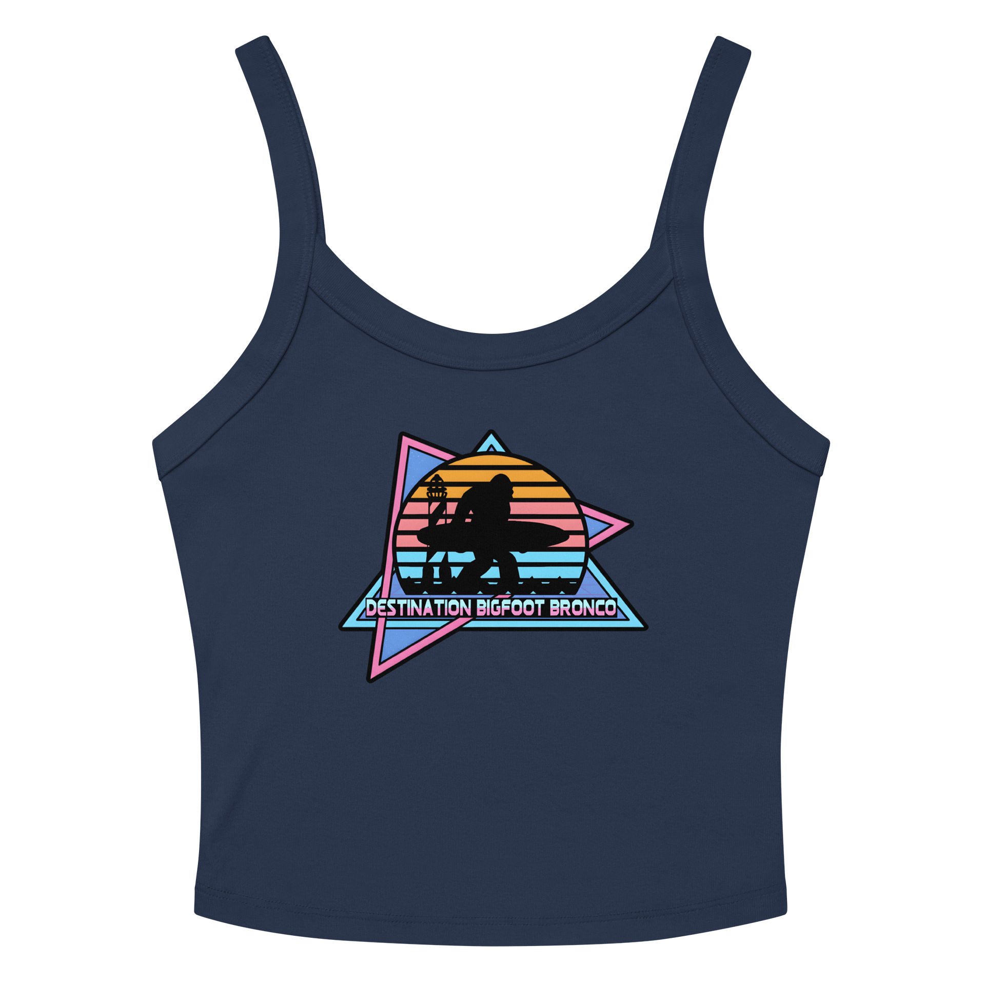 Destination Bigfoot Bronco Retro-Inspired Women's Sunset Tank (Multiple Colors) product image (14)