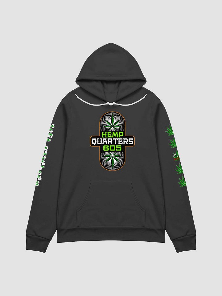 Hemp Quarters Black Super Soft Hoodie product image (1)