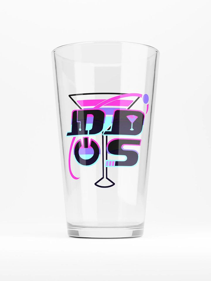 DDoS Alt Logo Shaker Pint Glass product image (1)