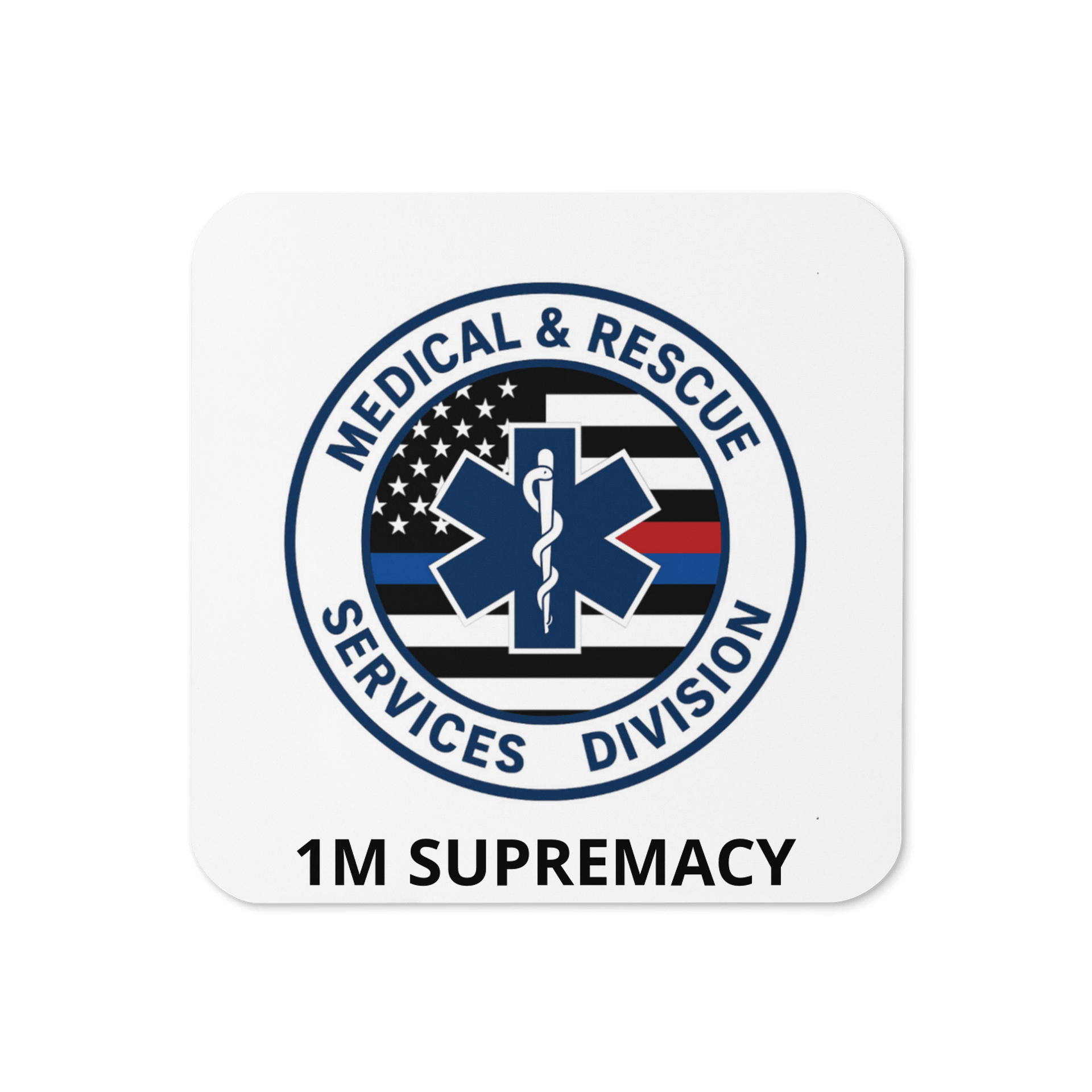 Med.& and rescue services drink coaster product image (1)