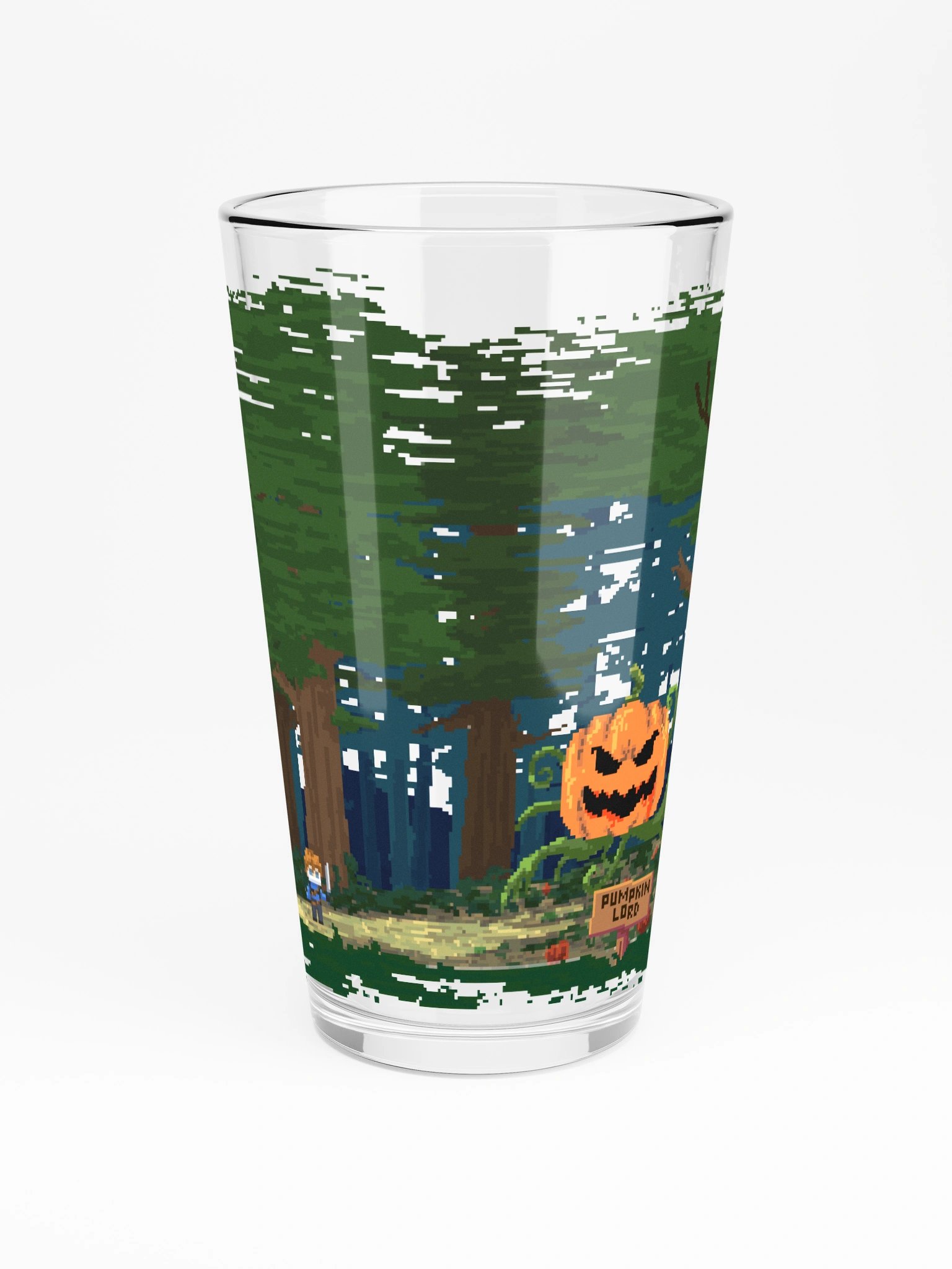 Pumpkin Lord x Slasher King Glass Cup product image (3)