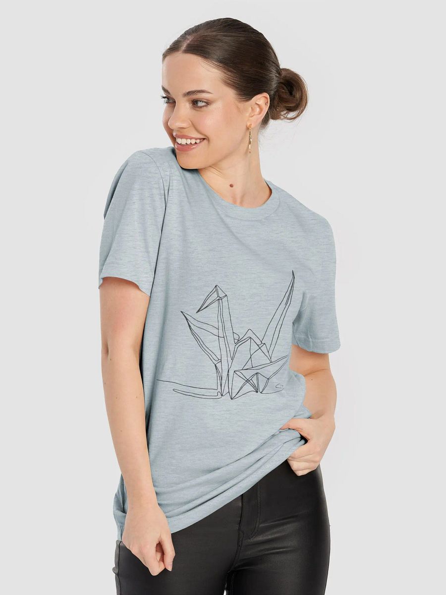Origami Crane Wireframe T-Shirt product image (52)