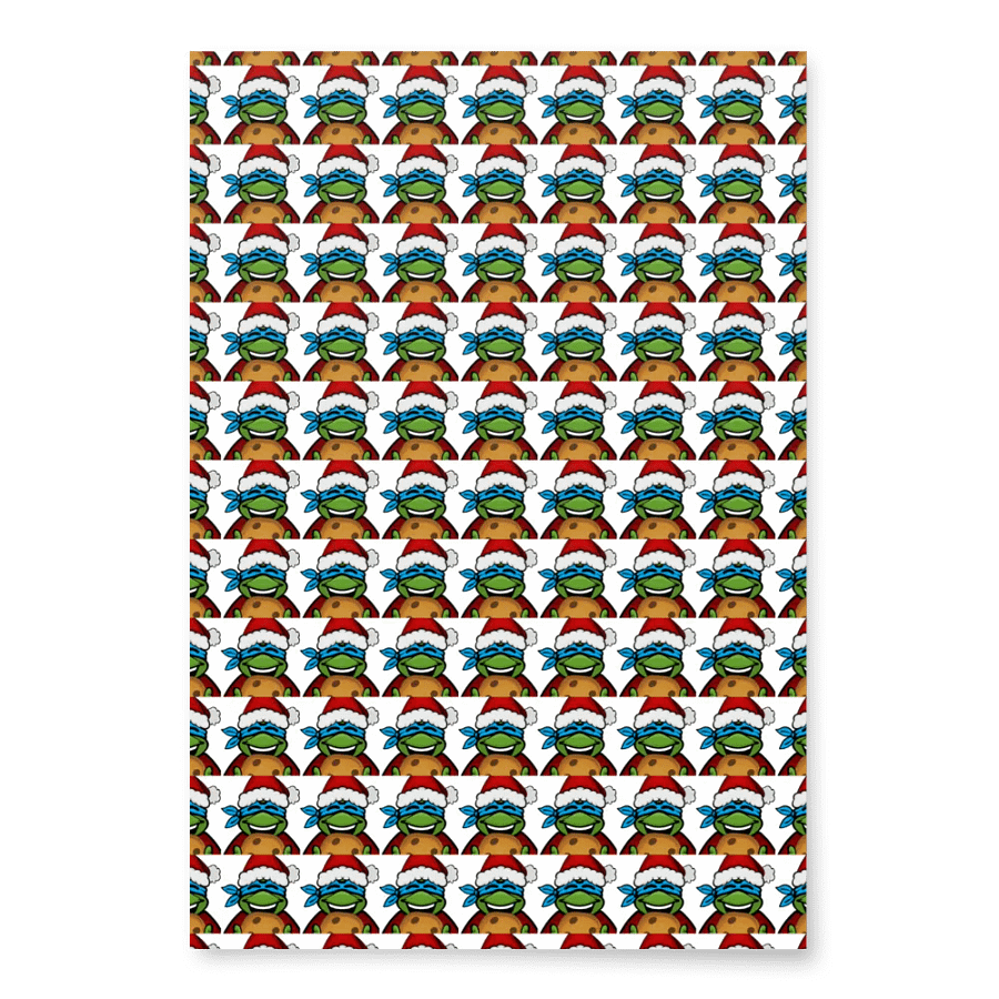 Santa Leo Wrapping Paper product image (2)