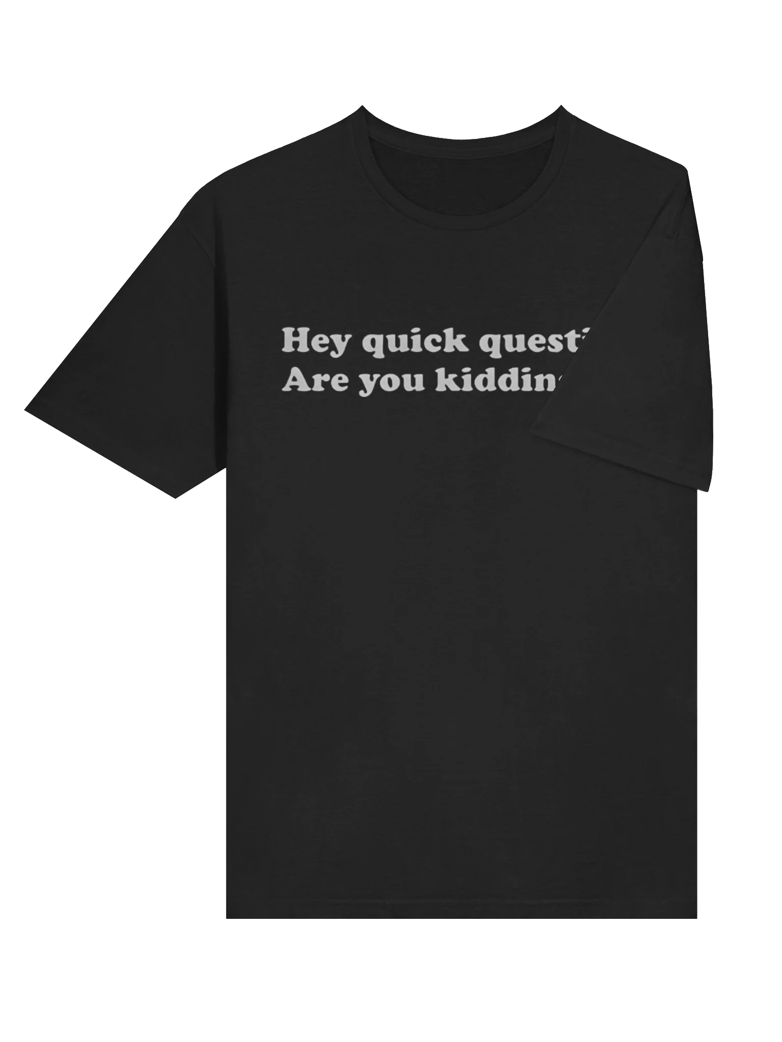 Hey Quick Question Are You Kidding Me T-Shirt product image (4)