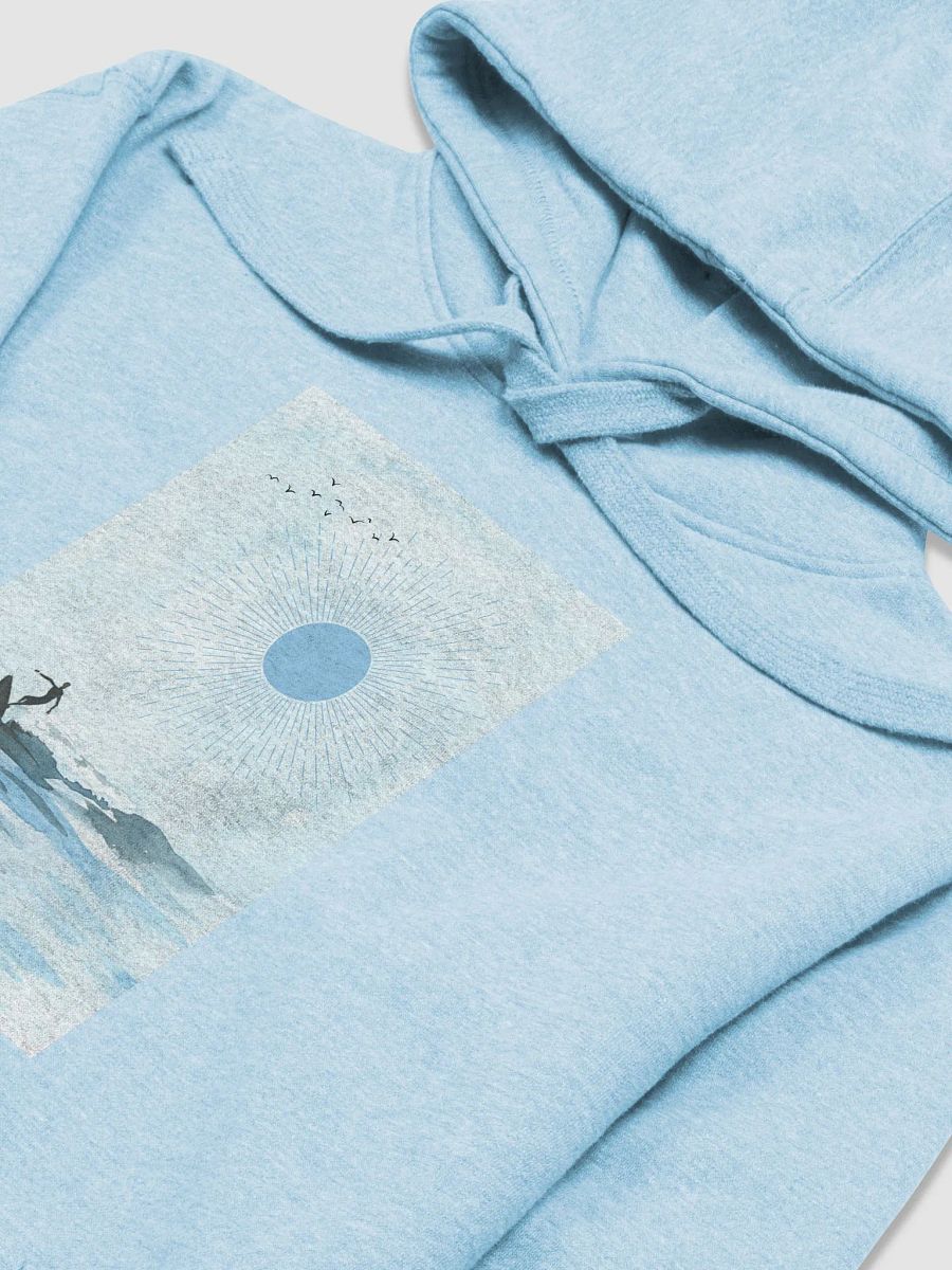 Tranquil Surfing Seascape Unisex Hoodie product image (4)