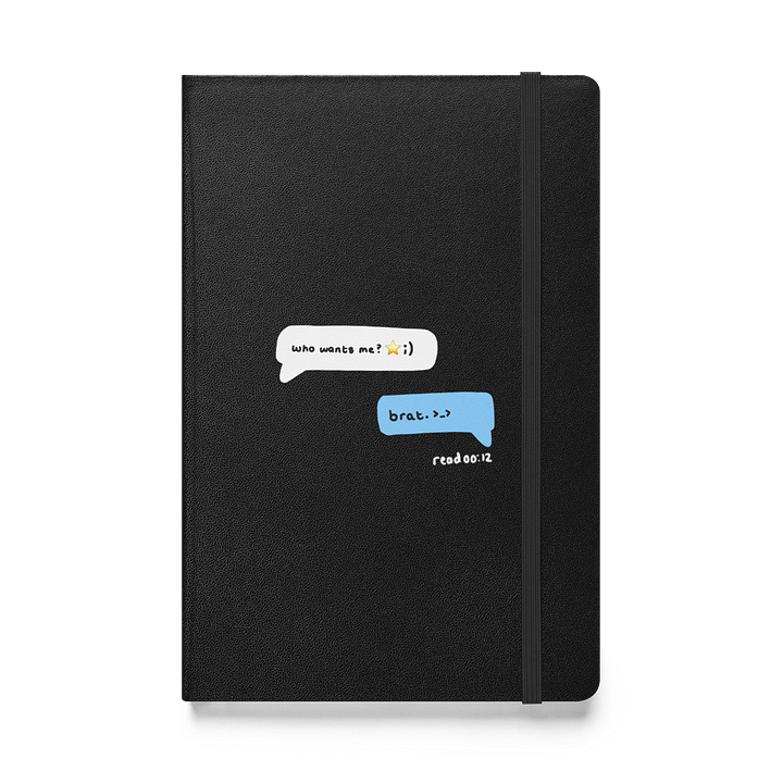 Brat Chat - Hardcover Notebook product image (1)