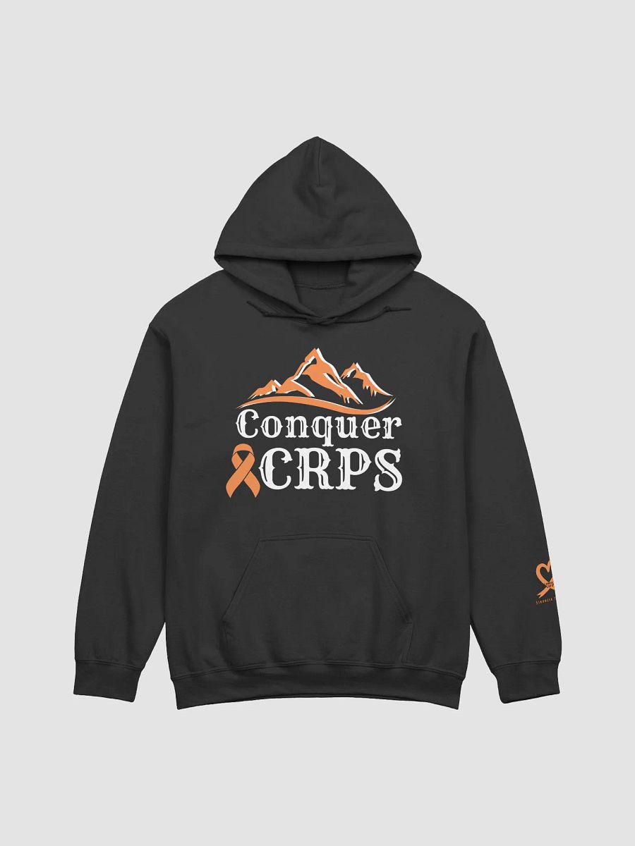 OFFICIAL Conquer CRPS Hoodie- White Print product image (1)
