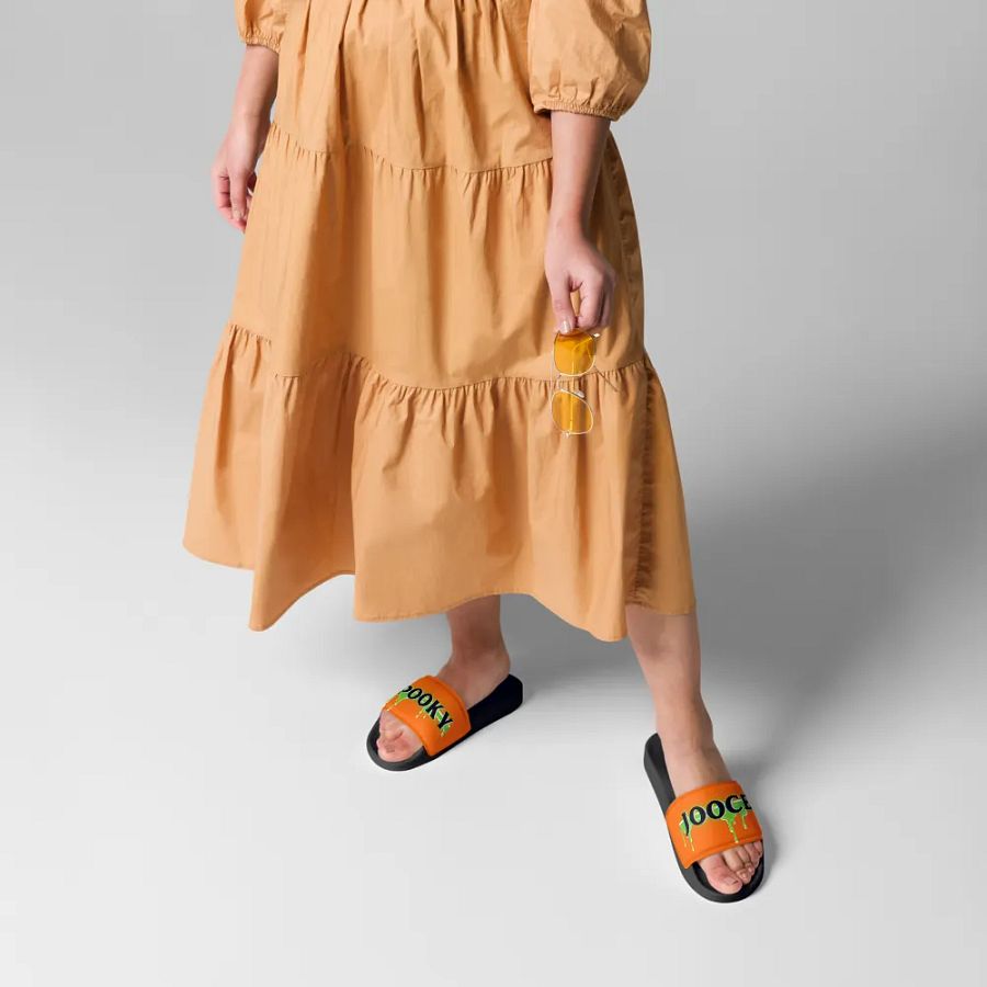 SPOOKY JOOCE Women's Slidez - Orange product image (7)