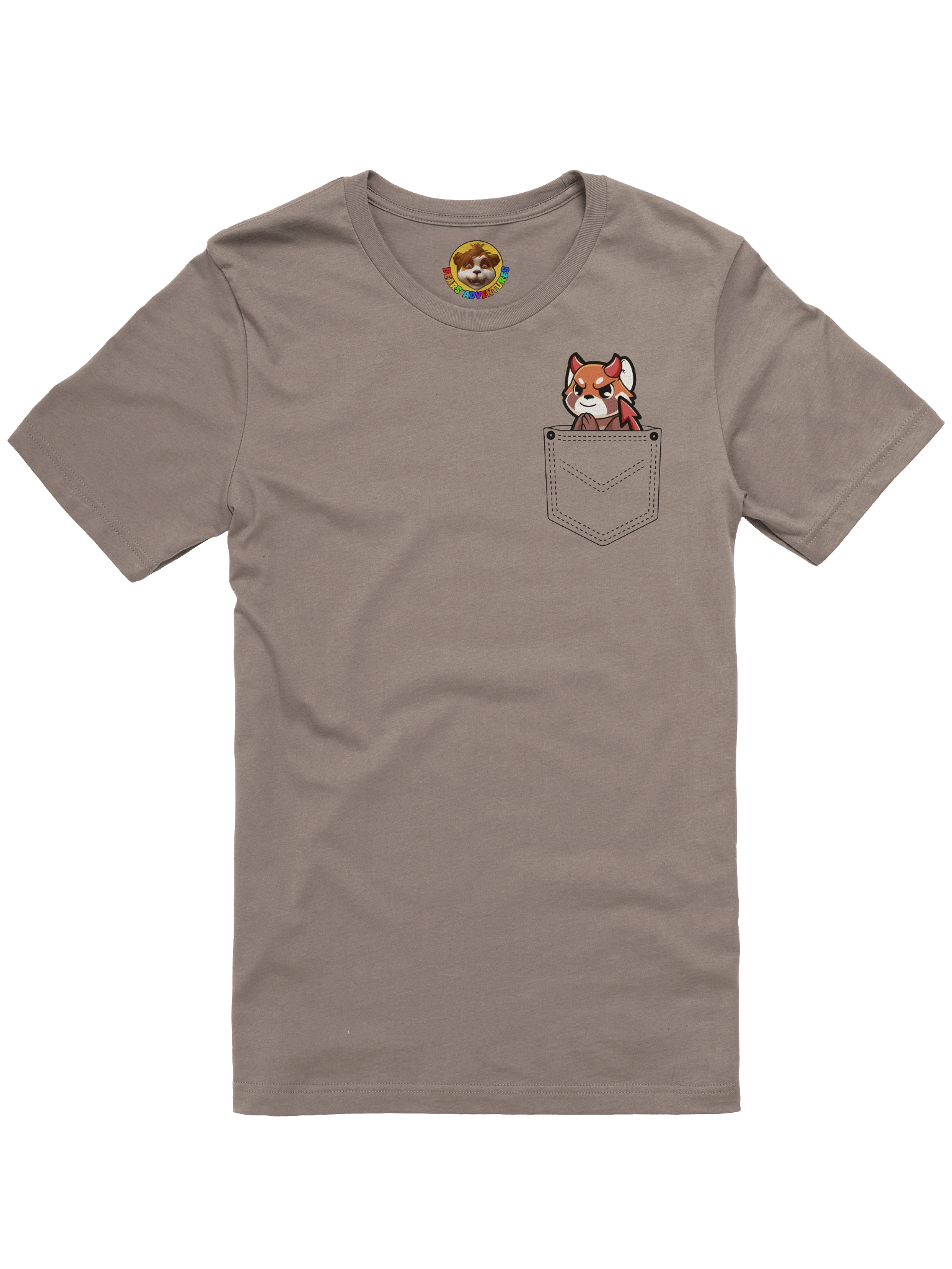 Pocket Devil Panda T-Shirt product image (10)
