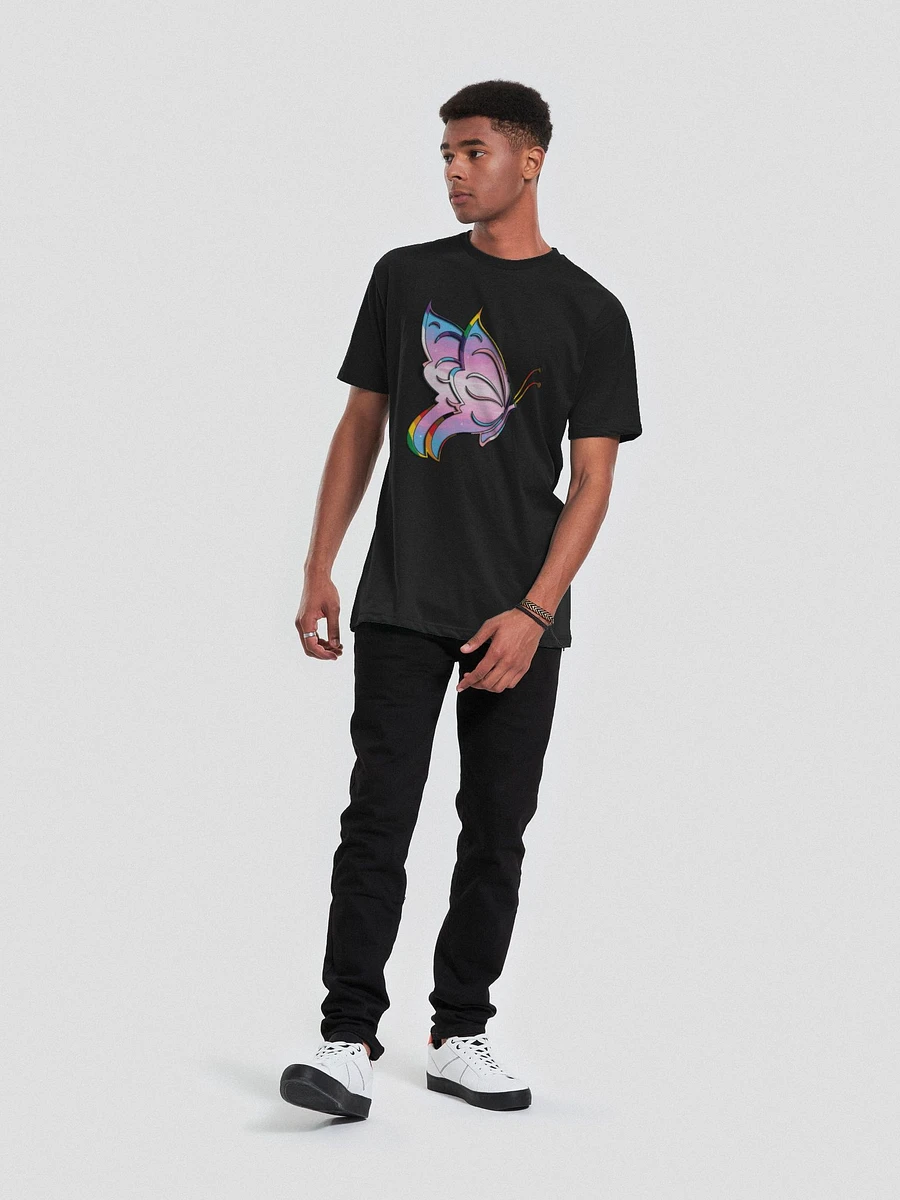 Butterfly T-shirt black product image (6)