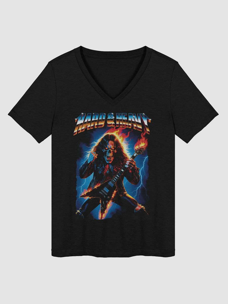 Skully Women's V-Neck Tee product image (3)