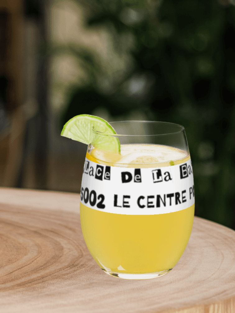 Paris Words • Pompidou • Glassware product image (8)