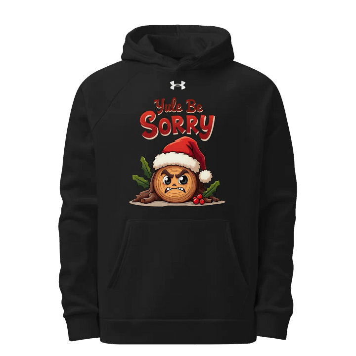 Santa's Angry Yule Log Hoodie product image (1)