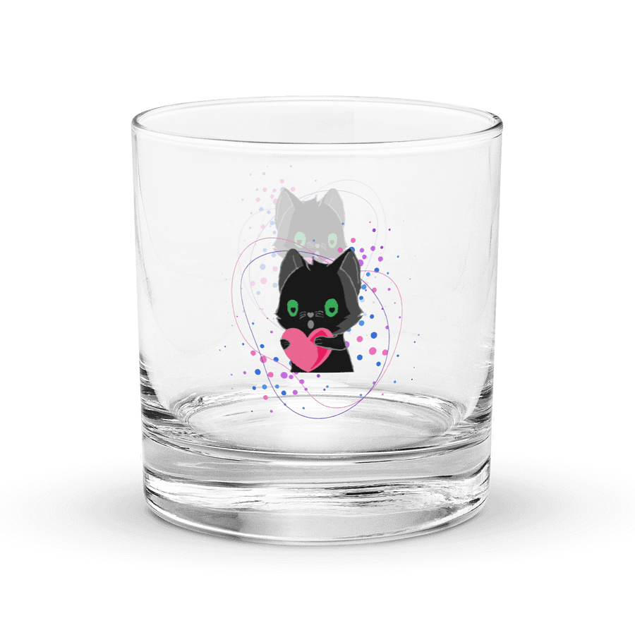 Purrfect Love Rocks Glass product image (3)