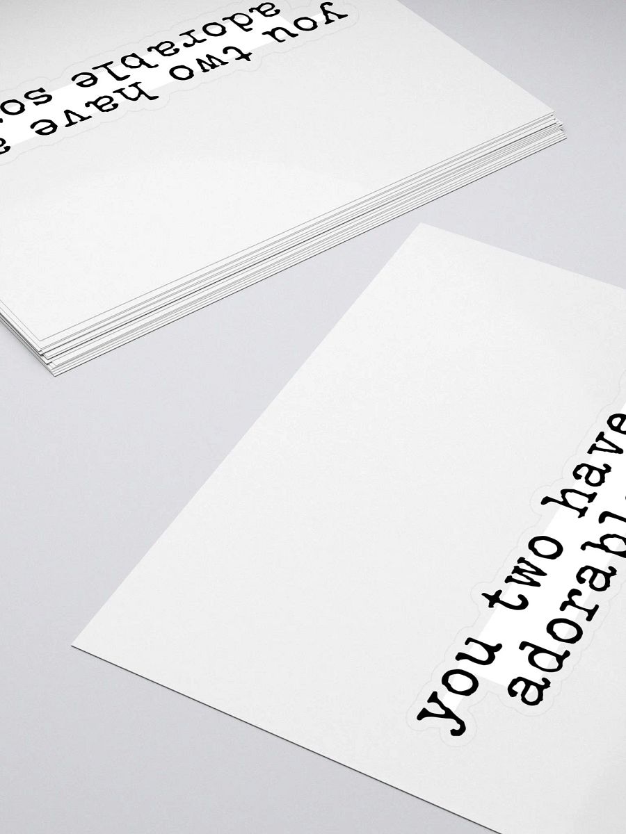 Adorable Son Buddie Quote Sticker product image (4)