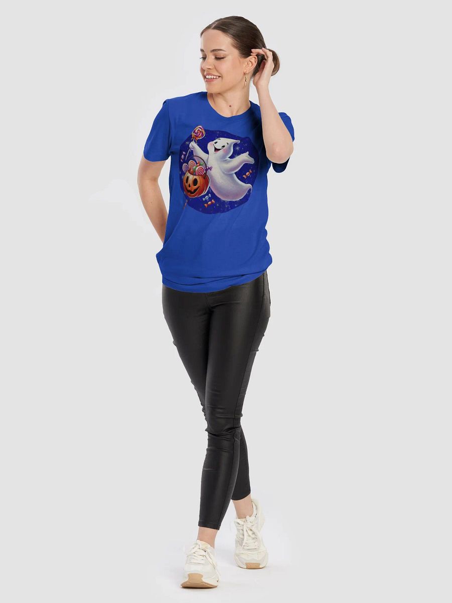 Ghost and Candy Halloween Supersoft T-Shirt product image (70)