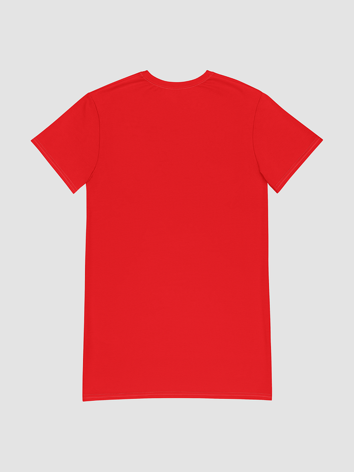 Hyper Bass Long T-Shirt Dress [Red] product image (2)