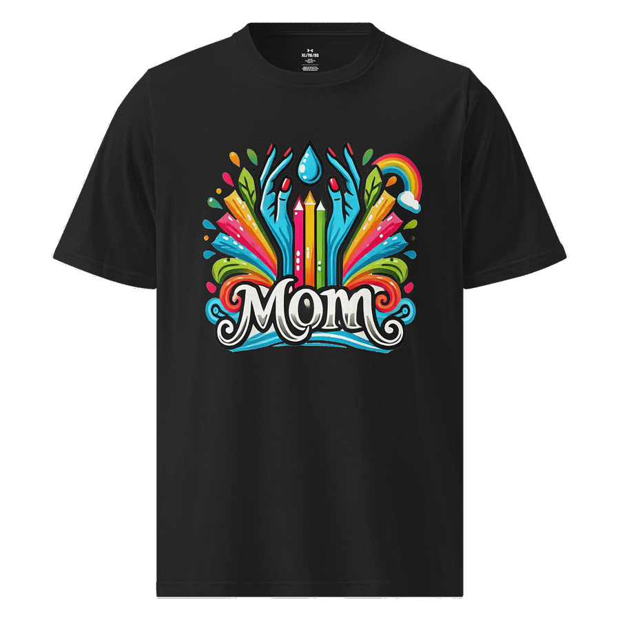 Mom's Rainbow Hands T-Shirt product image (1)