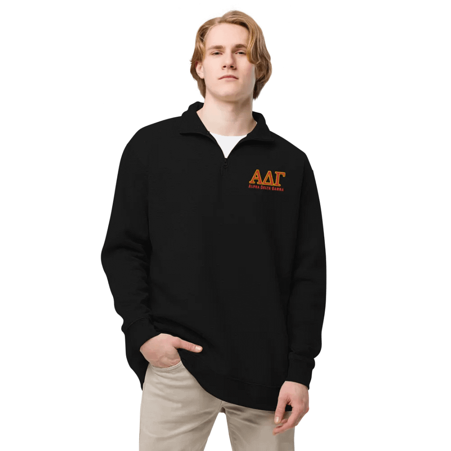ADG Letters Zip Up Fleece - Embroidered product image (4)