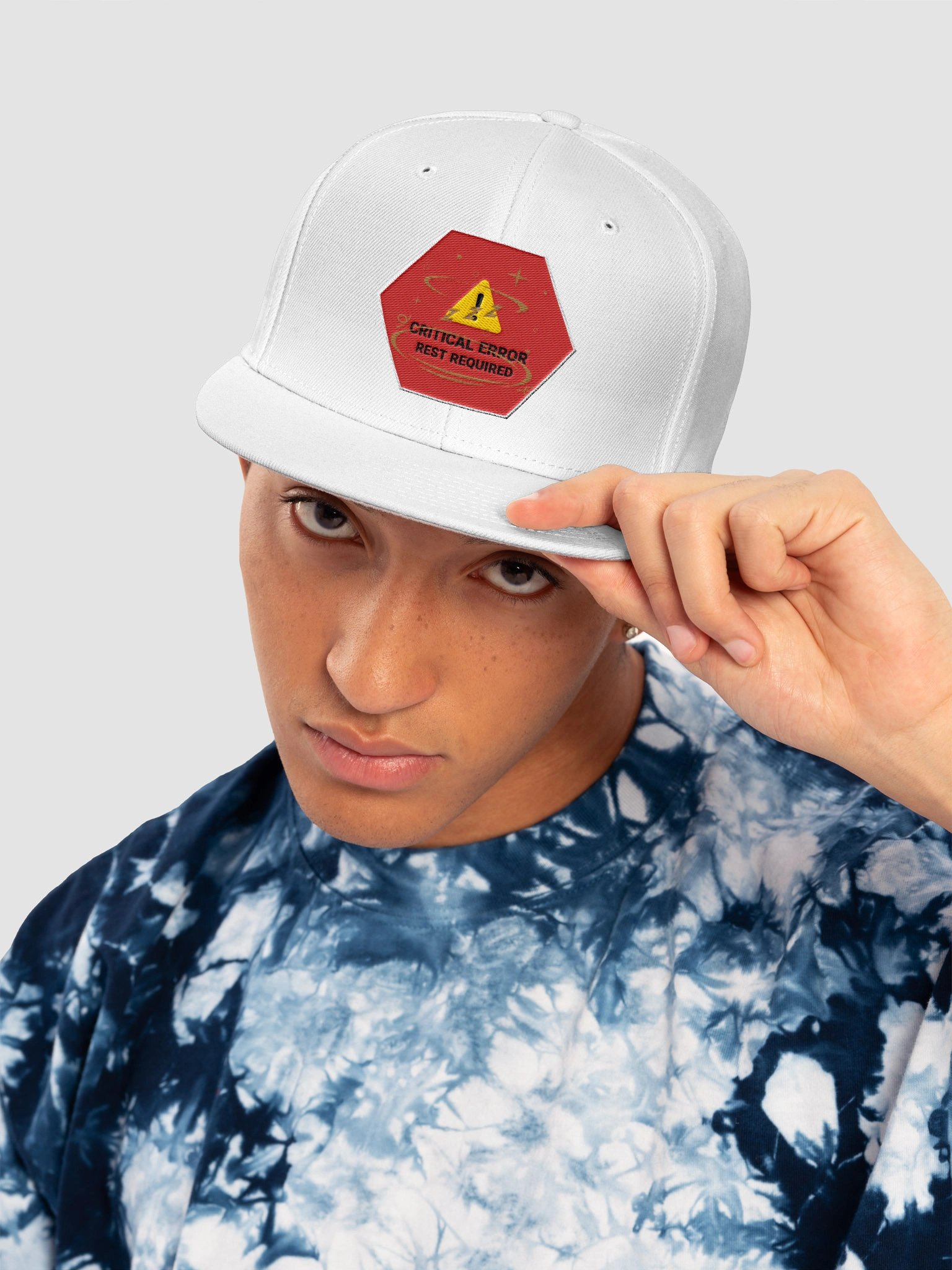 Critical Error: Rest Required Snapback | Funny Spoony Hat product image (129)