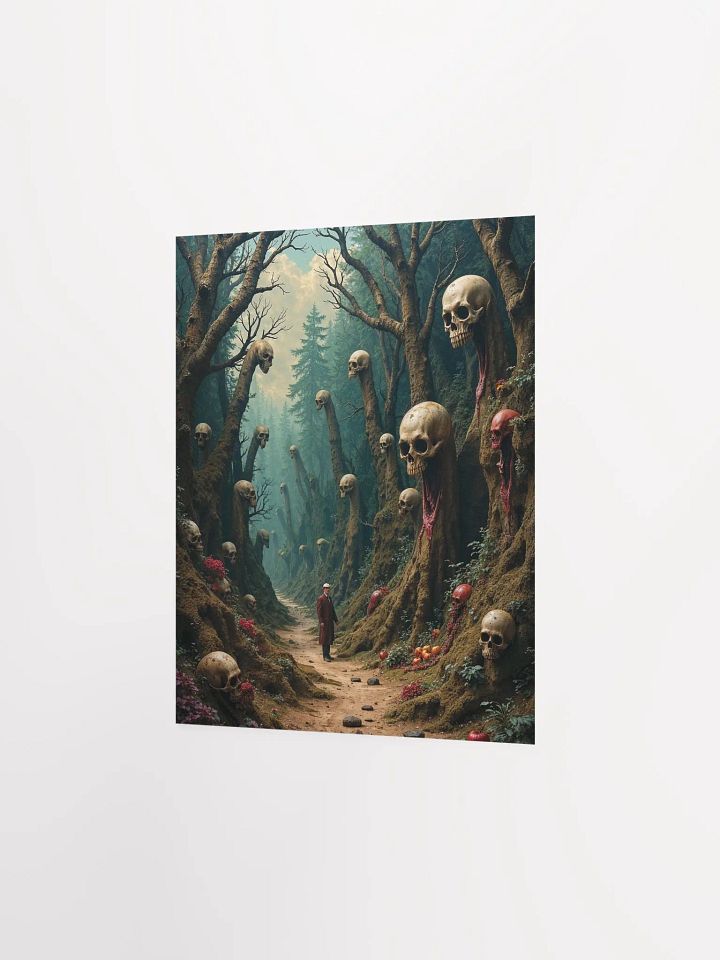 Surreal Skull Forest Poster product image (16)