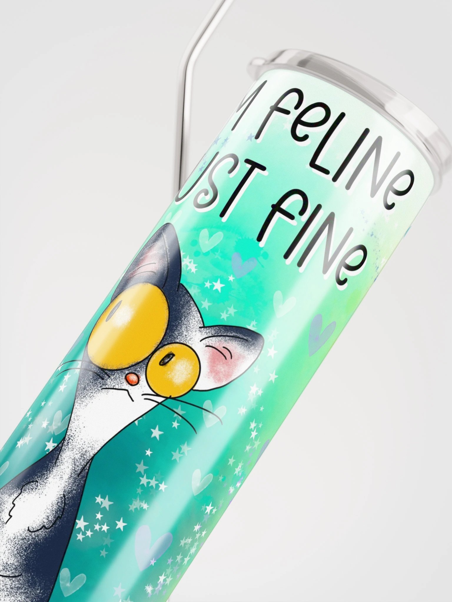 Feline Fine Stainless Steel Tumbler product image (4)