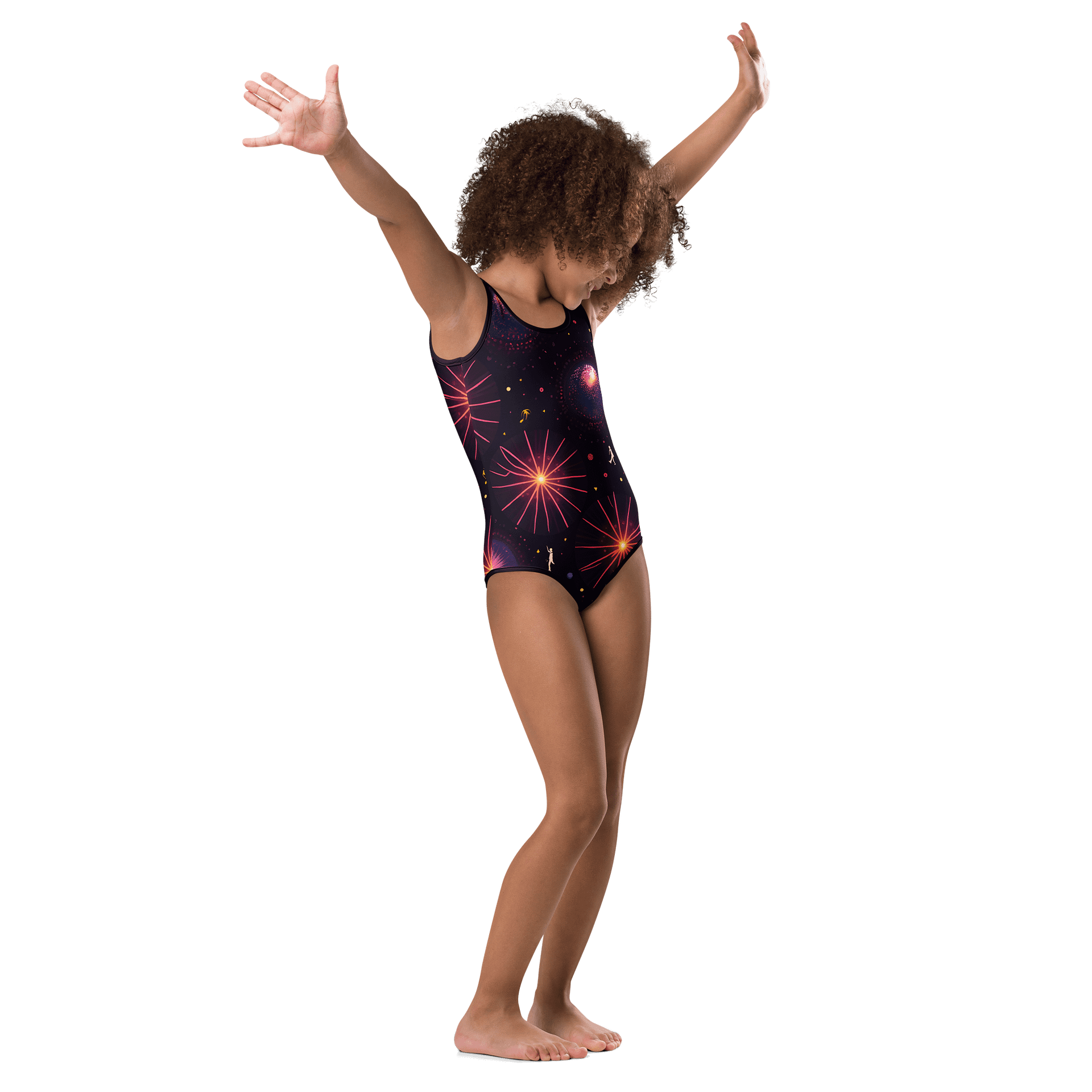 Cosmic Dance All-Over Kids Swimsuit product image (1)