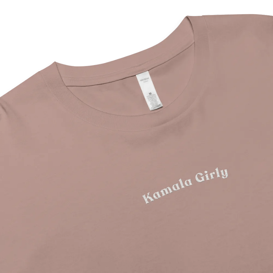 Kamala Girly Crop Top (White Font) product image (22)