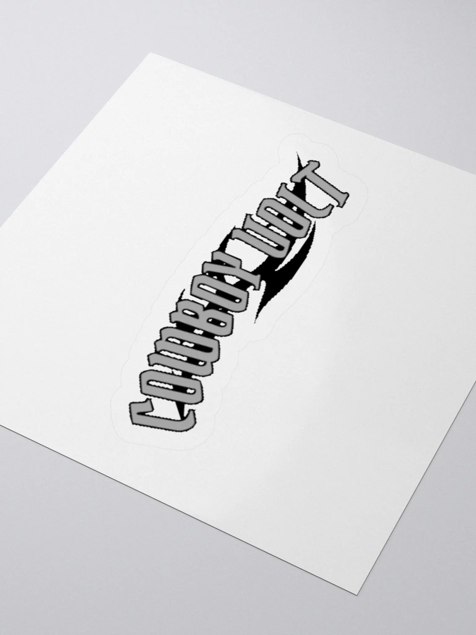 Cowboy Volt Kiss Cut Stickers product image (9)