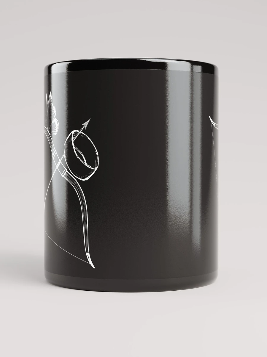 Bow, Arrow, Cuff & Butterfly Black Mug product image (10)