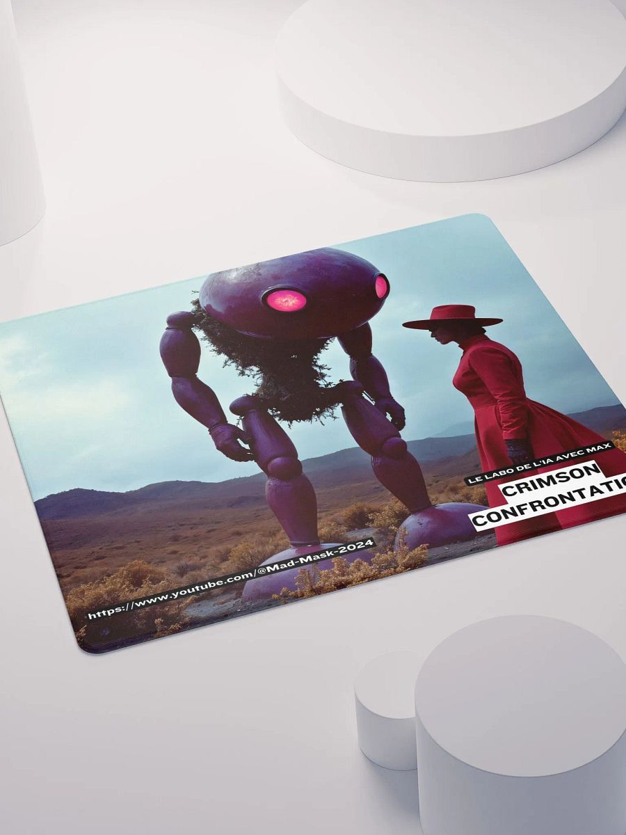 Mouse Pad Gaming Crimson Confrontation product image (4)