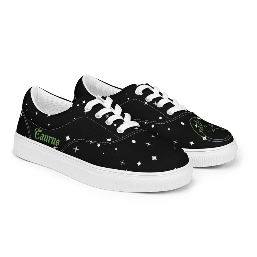 Starry Taurus Lace-Up Canvas Shoes product image (3)