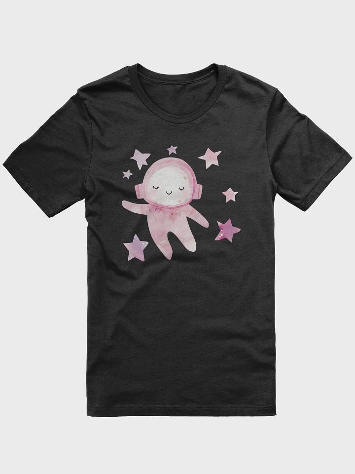 Pink Stars Boho Astronaut T-shirt product image (1)