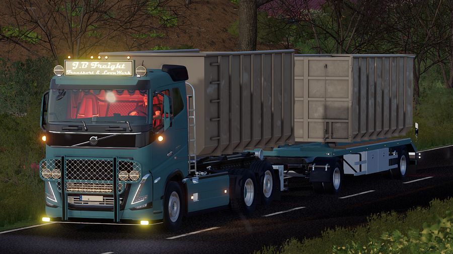 [FS22] Volvo FH5 J.B Freight product image (7)