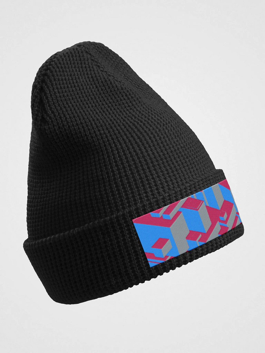 Cotton Candy Cluster Waffle Beanie product image (7)
