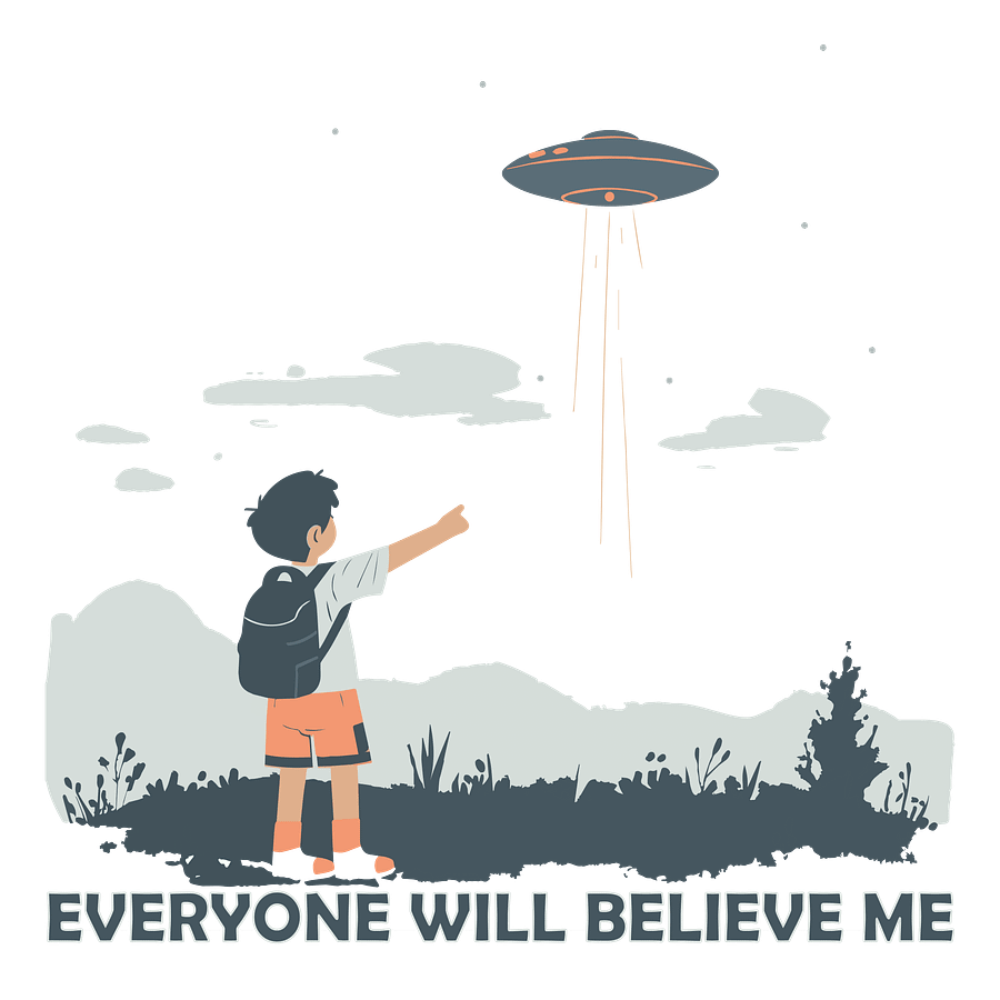 UFO Kid - Cotton T-Shirt product image (58)