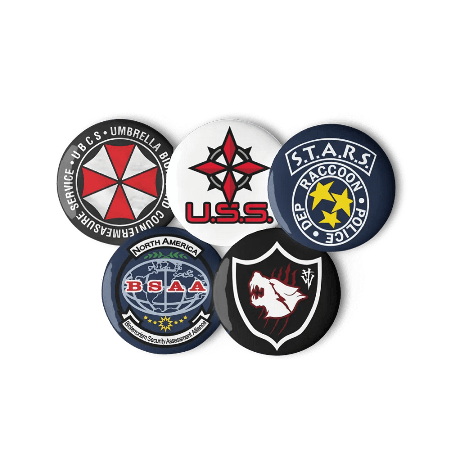 Resident Evil Organizations Pin Set product image (6)