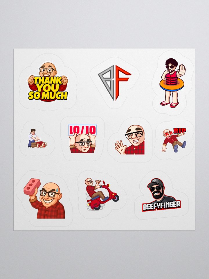 Beefy Stickers product image (1)