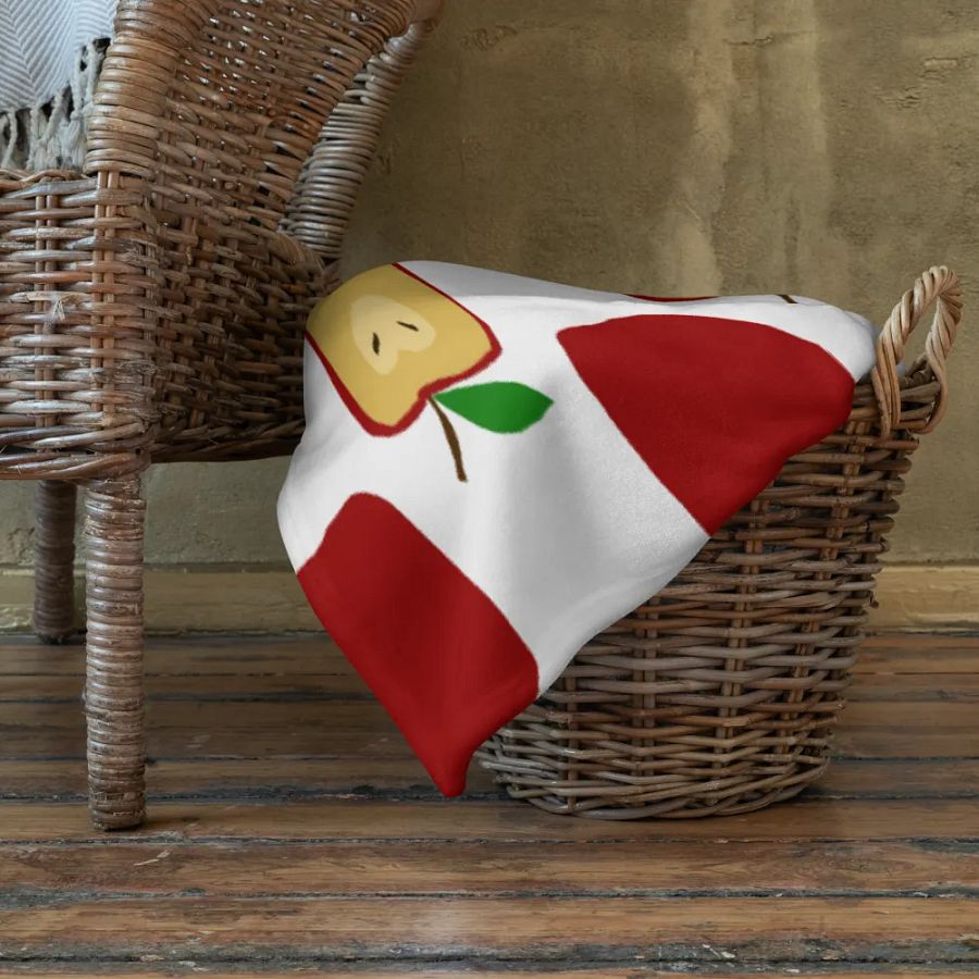 Apple Polkadots Throw Blanket product image (22)