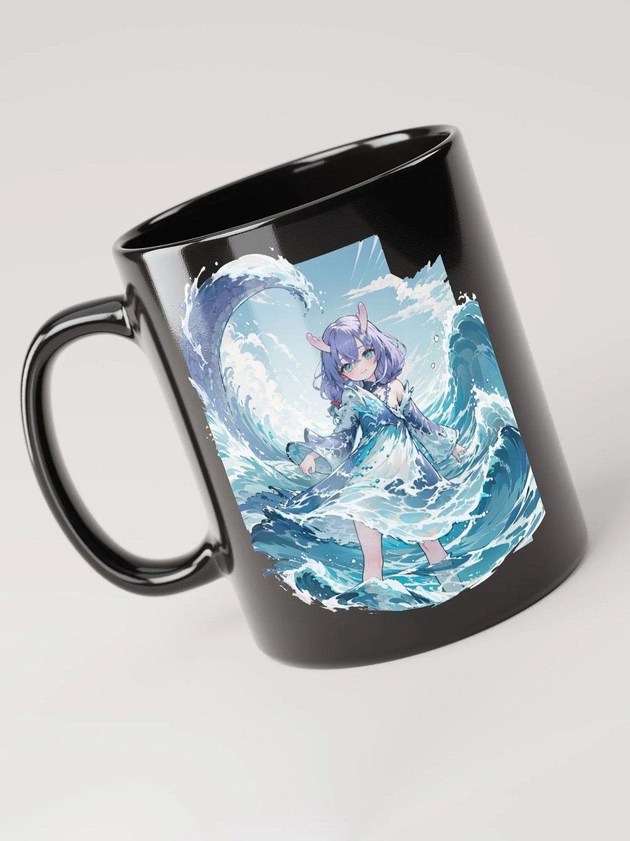Black Glossy Mug - Bailu v1 (Honkai Star Rail) product image (4)