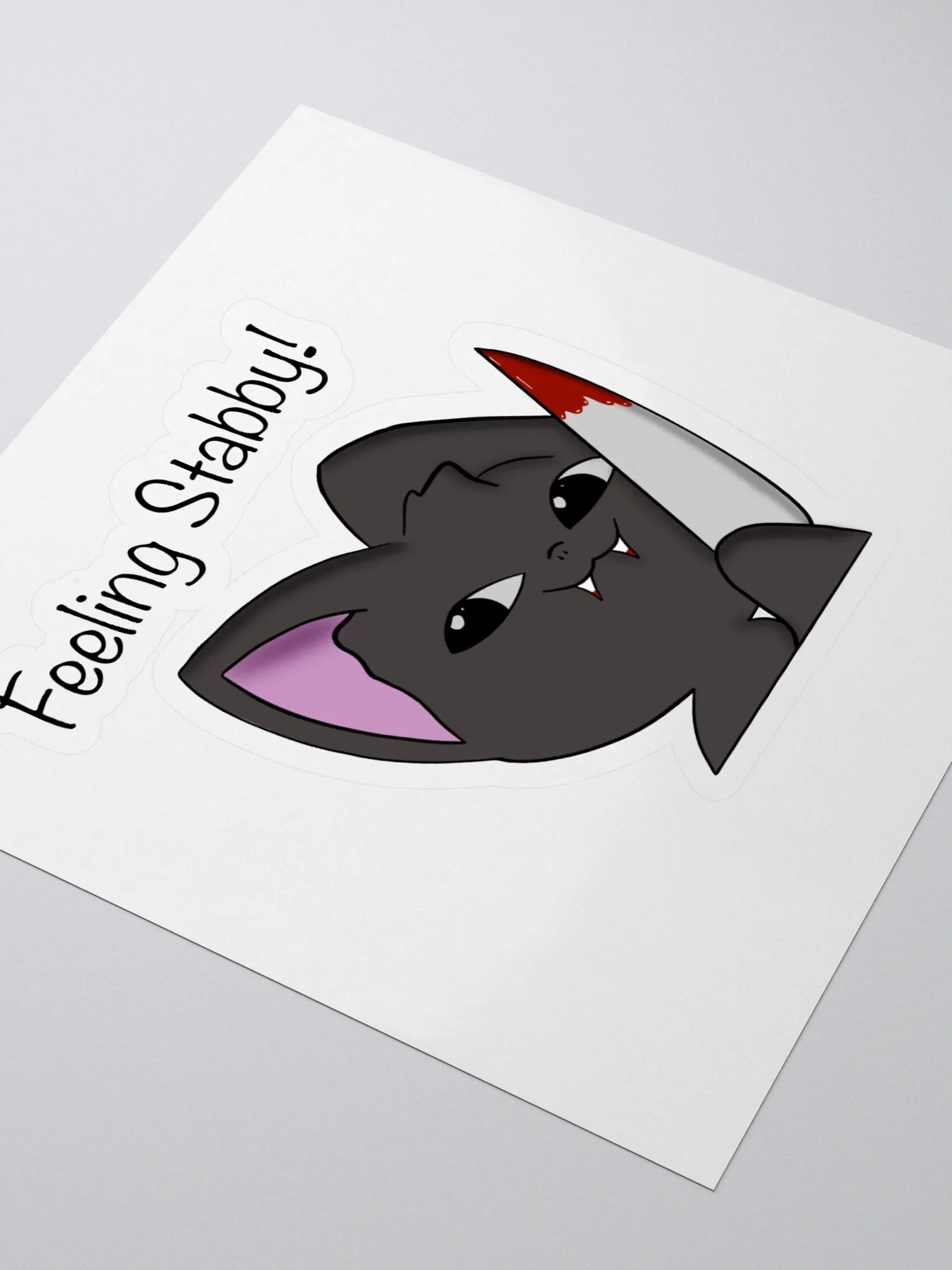 Feeling Stabby Sticker product image (3)