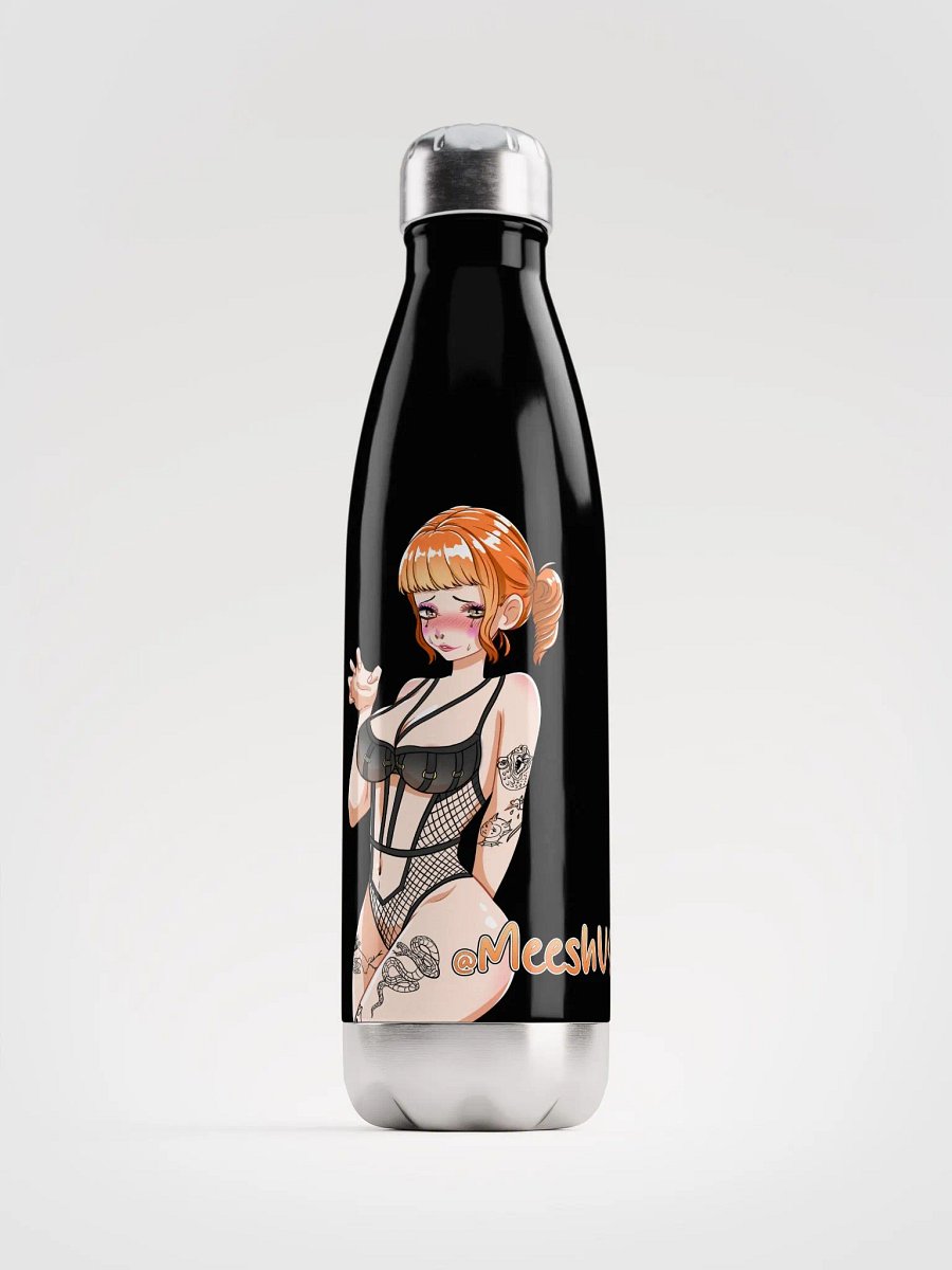 MeeshVS Clown Girl Water Bottle (Orange Hair) product image (1)
