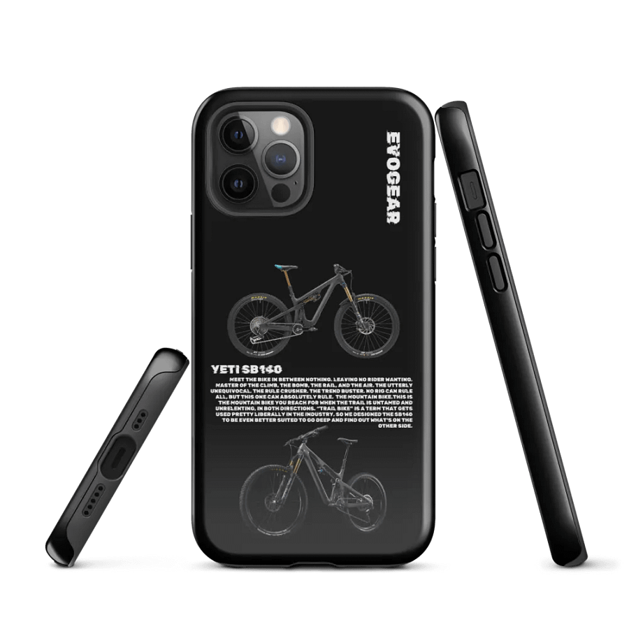 Black SB140 iPhone Case product image (1)
