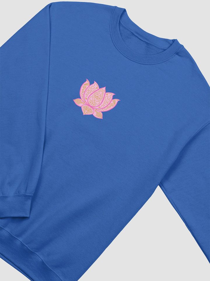 Golden Lotus Crewneck Sweatshirt product image (2)