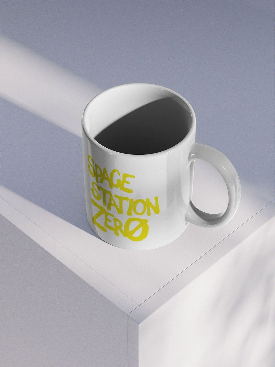 Space Station Zero - logo ceramic mug product image (4)