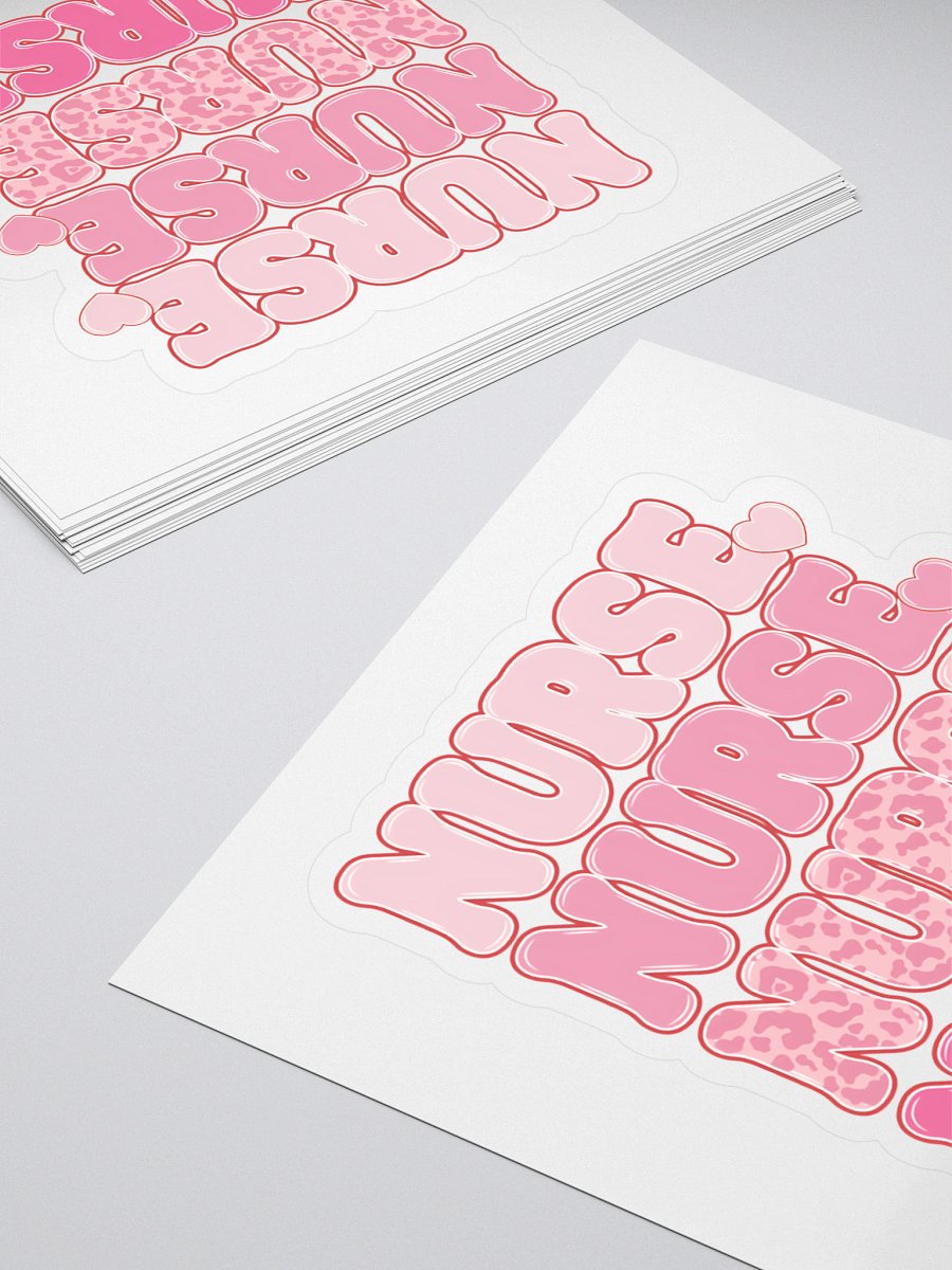 NURSE Love Kiss Cut Stickers product image (4)