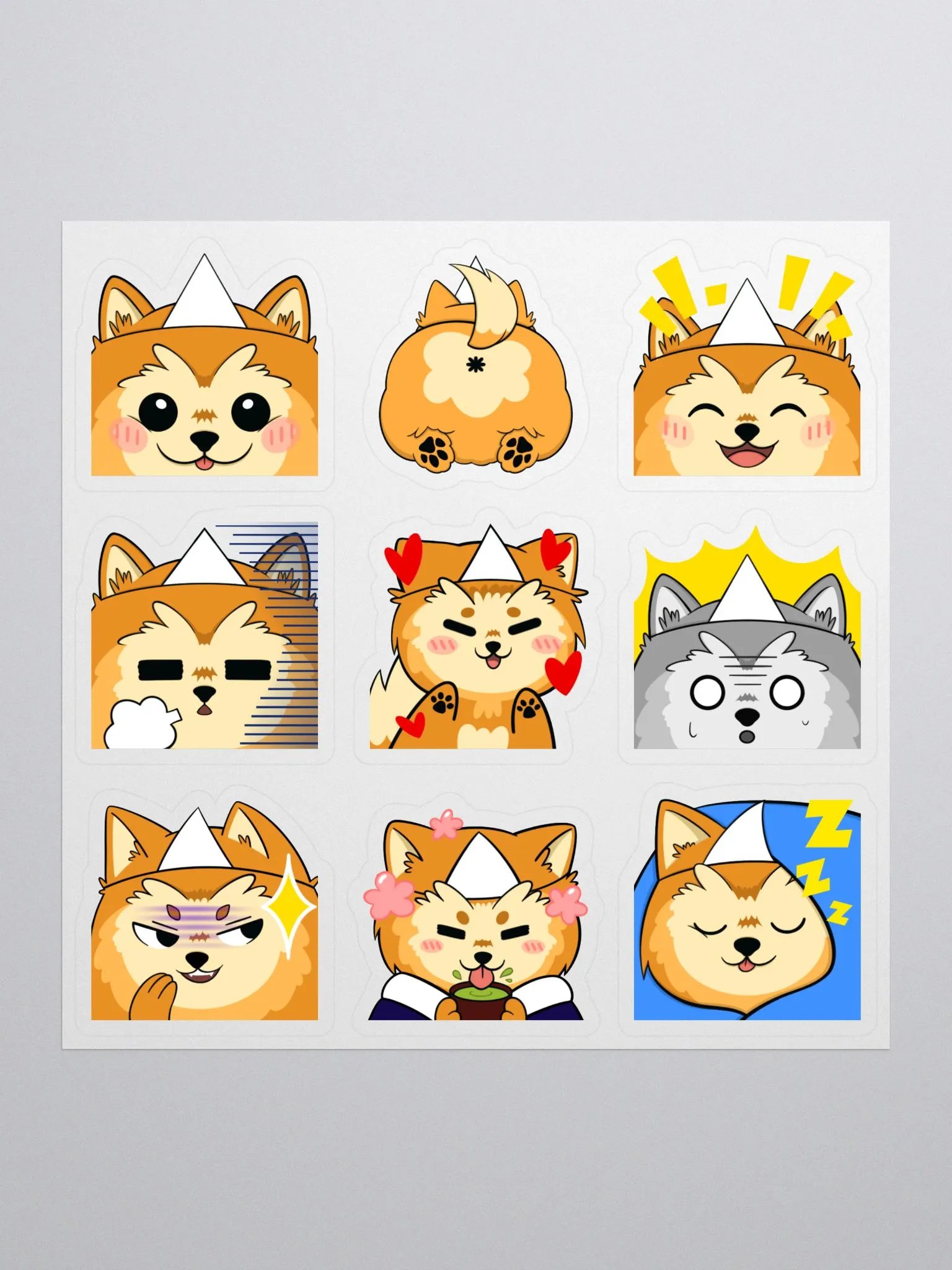 GhostDogVG Emote Stickers product image (1)